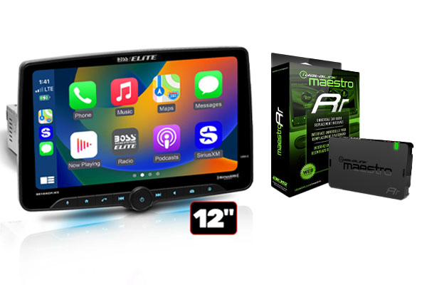  BE12ACP.WX_MRR / DIN, Wireless CarPlay & Android, SXM, 12